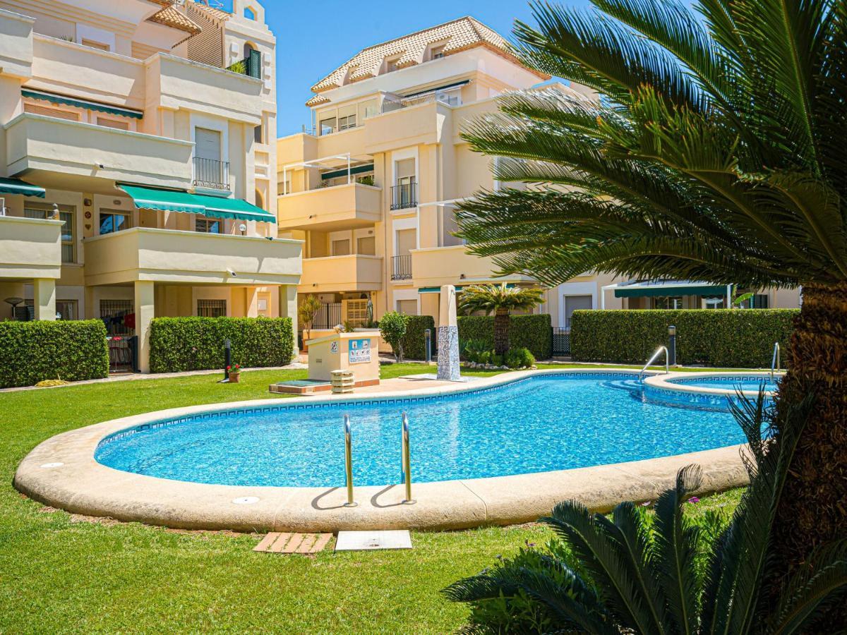 Apartment With Pool In Urb Medina Del Sol デニア エクステリア 写真